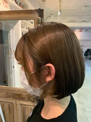 ショート カラー ヘアアレンジ 山崎 澪 レイヤーカット/大宮のヘアスタイル