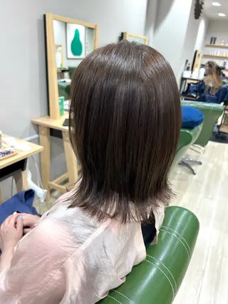 ミディアム カラー 白髪ぼかし/ショート 特化🌟サトウユキのヘアスタイル