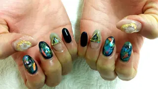 ネイル 河野ちえ (雑誌掲載サロン)のネイルデザイン