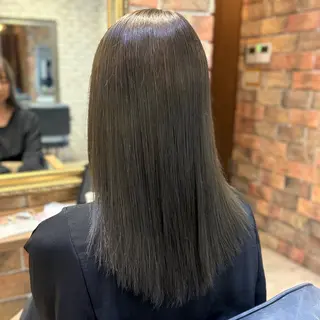 ロング カラー 髪質改善/縮毛矯正 💜COCORO💜のヘアスタイル