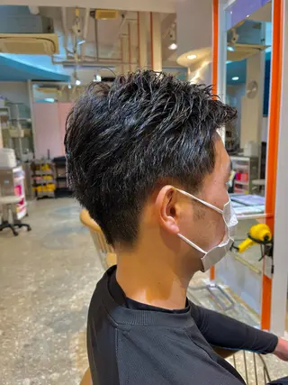 ショート メンズ うしだ かおるのヘアスタイル