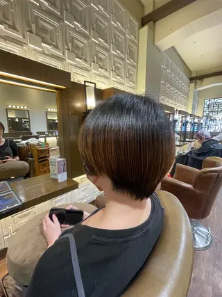 ショート AGREE所属・下元 舞香のヘアスタイル