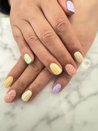 ネイル BANBINANAIL所属・イリネコ マリのネイルデザイン