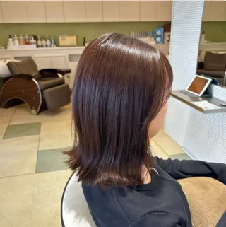 ショート カラー 透明感カラー/ くびれヘア/ユウユのヘアスタイル