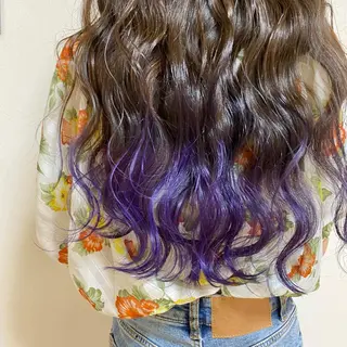 ロング カラー すみす🎀ヘアメ/ 艶カラー/エクステのヘアスタイル