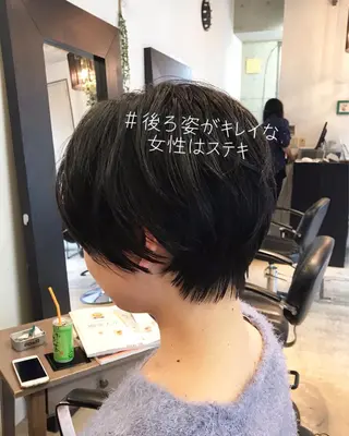 ショート カラー パーマ 美髪❣️縮毛矯正/ 髪質改善✨/山本のヘアスタイル