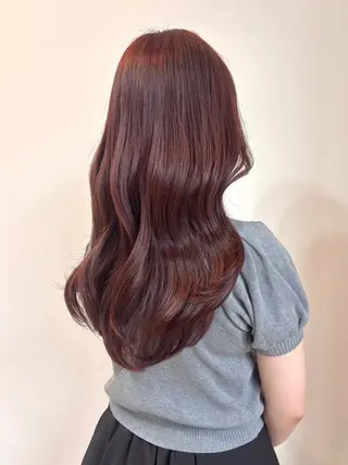 ロング カラー annuy ayanaのヘアスタイル