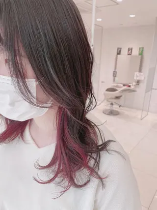 カラー 新規限定カット無料 クーポン有り【桂口】のヘアスタイル