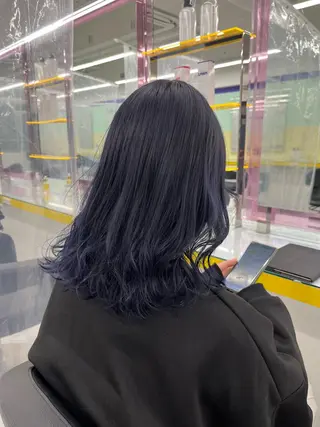 セミロング I S所属・🌿透明感カラー 縮毛矯正✨かずきのヘアスタイル