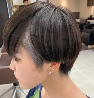 ショート カラー jill by gisel＿奥家のヘアスタイル