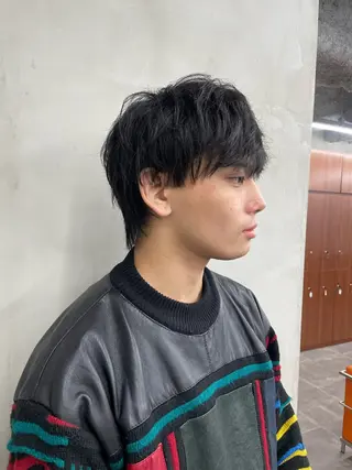 メンズ 似合わせカット/ ハイトーン/aoiのヘアスタイル