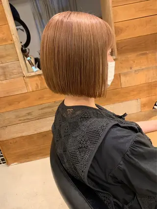 ショート カラー 新宿/美髪矯正 髪質改善/韓国風山本のヘアスタイル