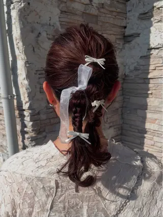 ヘアアレンジ 安江 理緒のヘアスタイル