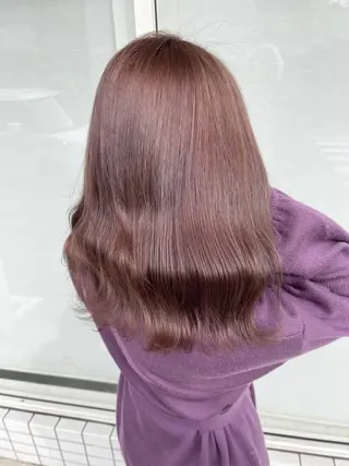 セミロング カラー BLUE Hair&Life所属・菊地 良太のヘアスタイル