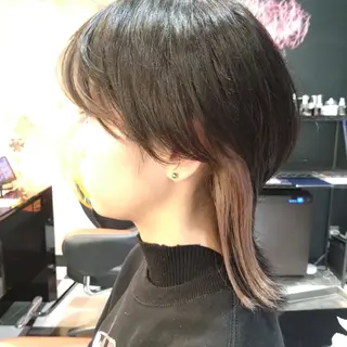 ミディアム ブリーチ/ヘアケア/ 艶髪/イギチハルのヘアスタイル