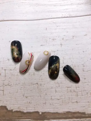 ネイル 北浦和 自爪育成ケアのネイルデザイン