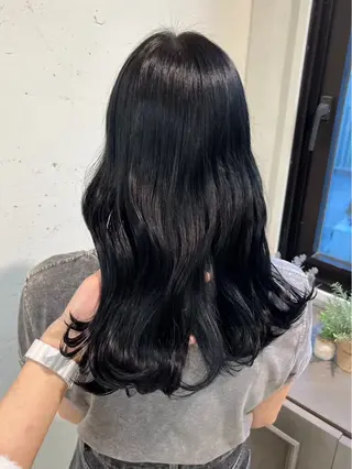 ロング カラー 韓国ヘア/グレージュ カラー🩷リノアのヘアスタイル