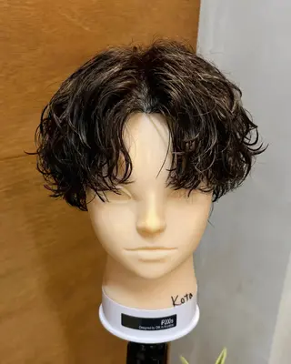 パーマ kota 【波巻き／シャドウ】のヘアスタイル