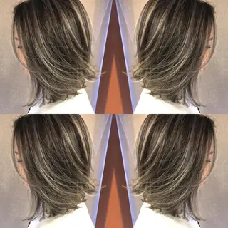 ショート カラー 井上 一平のヘアスタイル