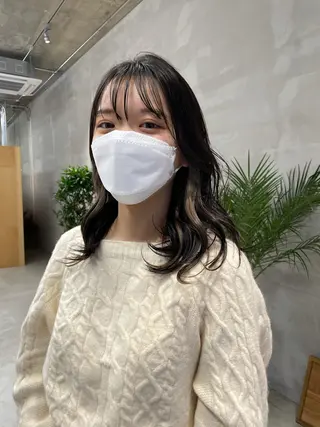 カラー wewe: momoeのヘアスタイル