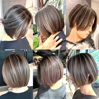 ショート カラー ✂️大人のデザイン vivid✂️のヘアスタイル