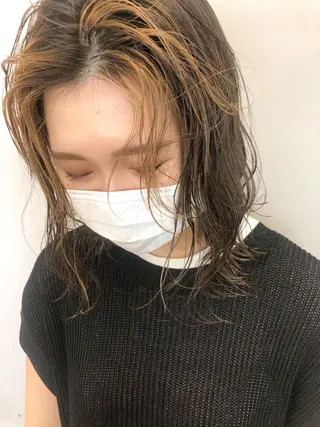 ミディアム カラー 関 京磨のヘアスタイル
