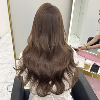 ロング 渋谷/ブリーチなし カラー/ひなののヘアスタイル