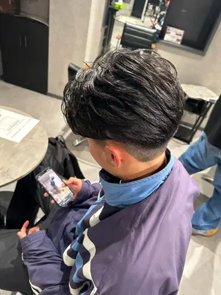 ショート ヘアアレンジ メンズ NEXT NEO所属・メンズヘア静岡 ✂︎Ryuheiのヘアスタイル