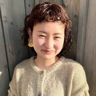ミディアム ちほ /ボブスタイルのヘアスタイル