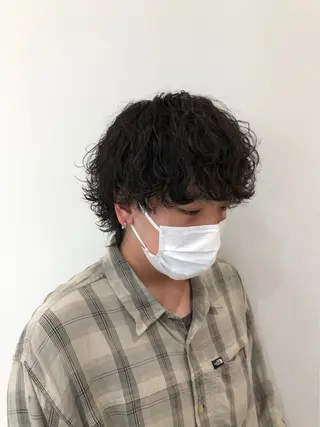 パーマ メンズ ANSA hair伏見桃山店所属・後藤 一孝のヘアスタイル