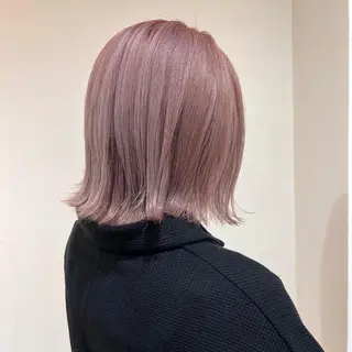 カラー 中井亜未/ 姫路ボブのヘアスタイル