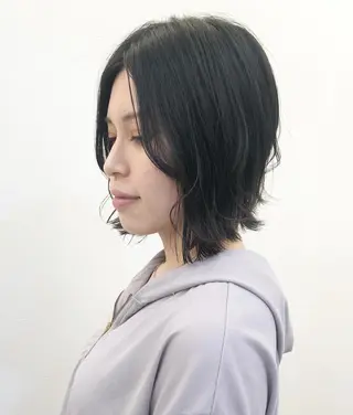 ミディアム Ruang所属・ツノガイ エリのヘアスタイル