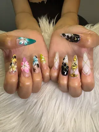 ネイル YOUTH nails waxing所属・YOUTH natsumiのネイルデザイン