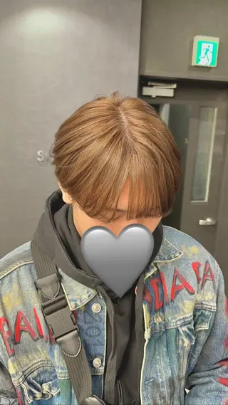 ショート カラー ヘアアレンジ CREST所属・谷口 怜音のヘアスタイル