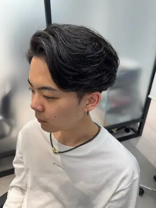 ショート パーマ ヘアアレンジ メンズ SALOWIN横浜店所属・🔥メンズ特化🔥 木村 祐太のヘアスタイル