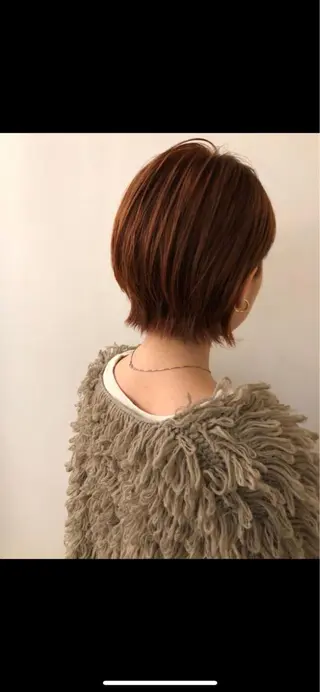 ショート カラー ショートボブ💗 ヤマネシオリのヘアスタイル