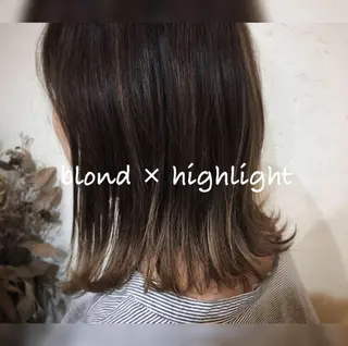 ミディアム カラー 【浜松・豊橋】 ニシモトのヘアスタイル