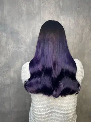 ロング カラー ムラ修正/ ハイトーン💖Riaのヘアスタイル