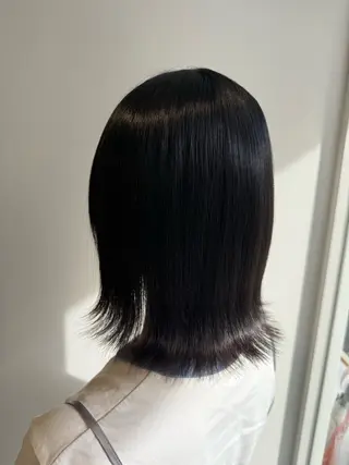 セミロング 井手上 陽菜のヘアスタイル