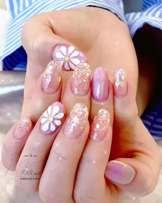 ネイル 爪咲 りり花のネイルデザイン