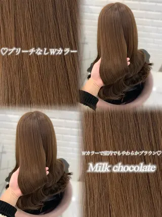 ロング カラー 松村 知佳のヘアスタイル
