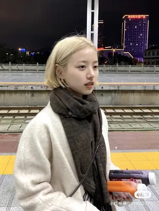 カラー 莉乃/縮毛矯正/髪質 改善/艶カラーのヘアスタイル