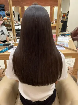 ロング 角田 琉希也のヘアスタイル