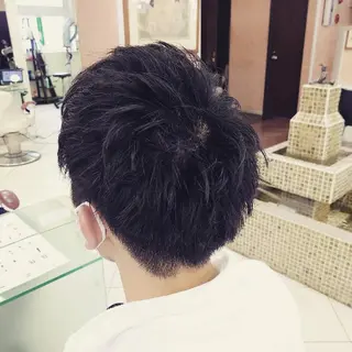 ショート ヘアアレンジ メンズ 🐺デザインウルフ / 一ノ瀬 凌🐺のヘアスタイル