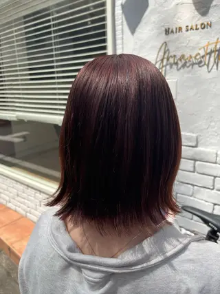 ミディアム カラー 🌈透明感カラー🌈 🌟吉田祐介🌟のヘアスタイル