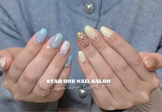 ネイル 星 あみのネイルデザイン