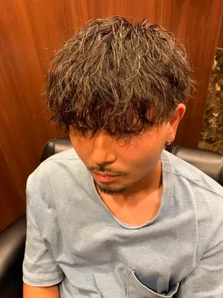 パーマ HIRO銀座　三上 東真のヘアスタイル