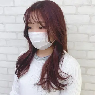 ロング カラー abilita AZUSAのヘアスタイル