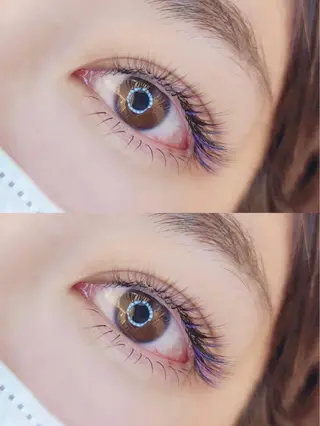 カラー マツエク・マツパ Angela エステサロンのマツエク・マツパデザイン