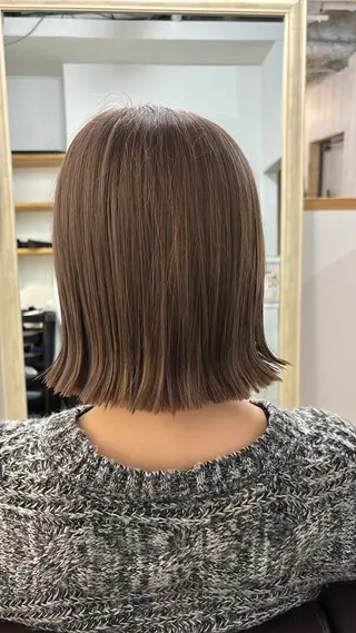 ミディアム 前川 楓のヘアスタイル